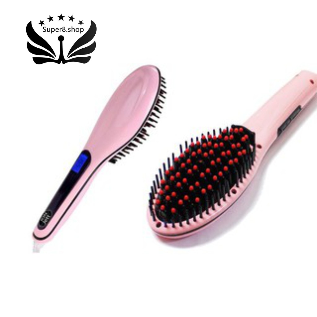 fast hair straightener brush hqt 906