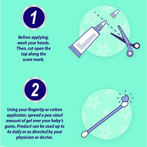 cooling gel for teething babies