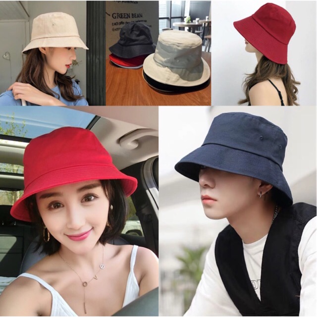 korean fashion bucket hat