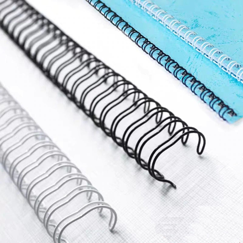 Metal Double Coil Calendar Binding Spring Book A4 Binders Wire Binding 7.9mm/12.7mm (100pcs/Pack 