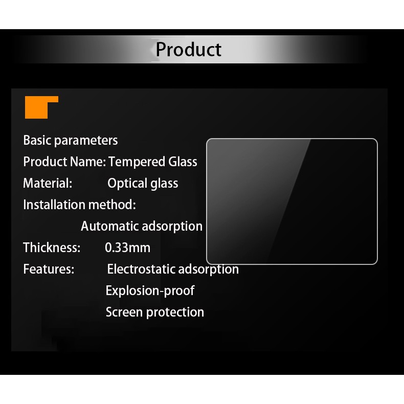 BIZOE Canon Tempered film canon EOS RP m3 M5 M6 camera M100 M50 accessories M100 m200 micro single 100D 200D G1x g7x III 2 generation 3 screen protection toughened glass film #5