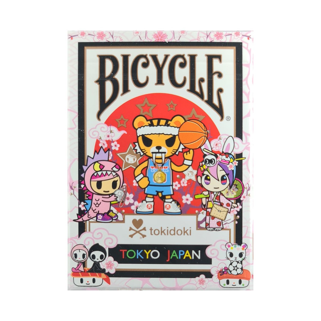Bicycle Tokidoki Sports Black Playing Cards | Shopee Philippines