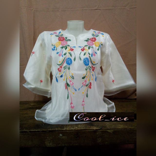 filipiniana blouse for female