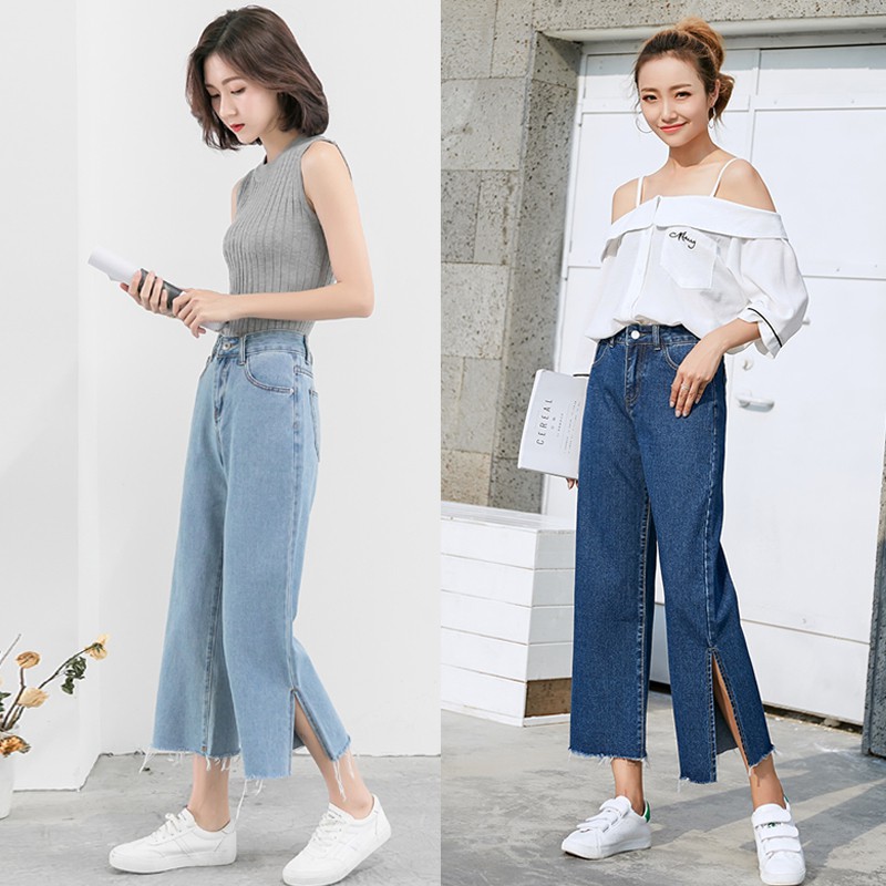 maong square pants ootd