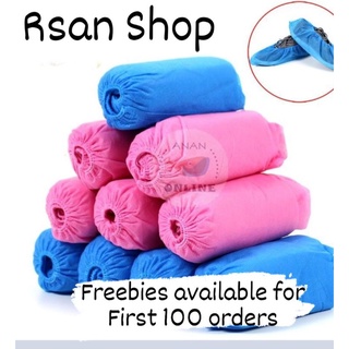 100 pcs/ 50 pair Non Woven Shoe Cover Thick Non- Slip