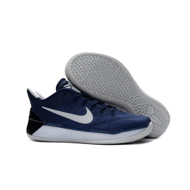 blue white basketball shoes