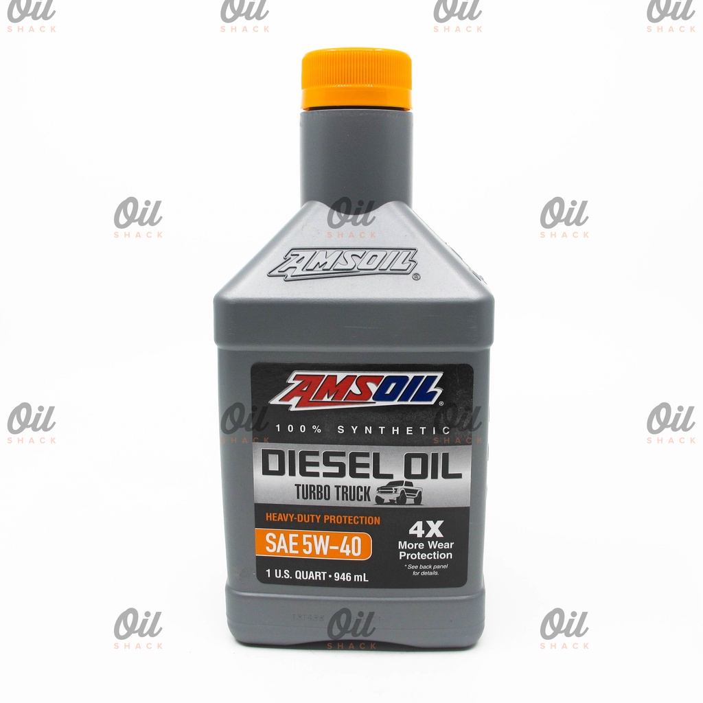 AMSOIL 5W40 DIESEL HEAVY DUTY ENGINE OIL FULLY SYNTHETIC (1 QUART