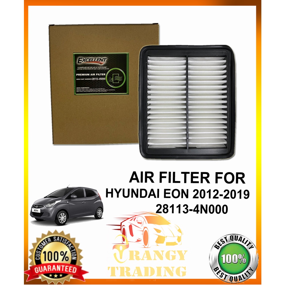 EXCELLENT AIR FILTER For Hyundai Eon 2012 to 2019 (28113-4N000 ...