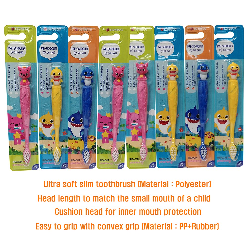 pinkfong baby shark toothbrush playset