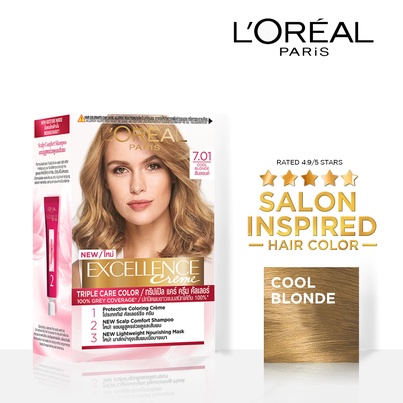 Hair Color LOREAL Excellence - 7.01 Cool Blonde