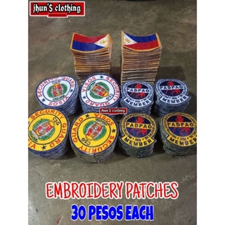padpao sosia patches collar pin patches embroidery actual photo #2