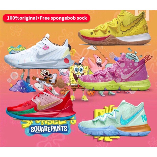 nike kyrie spongebob patrick