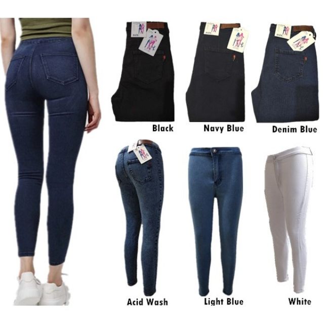 at waist jeans