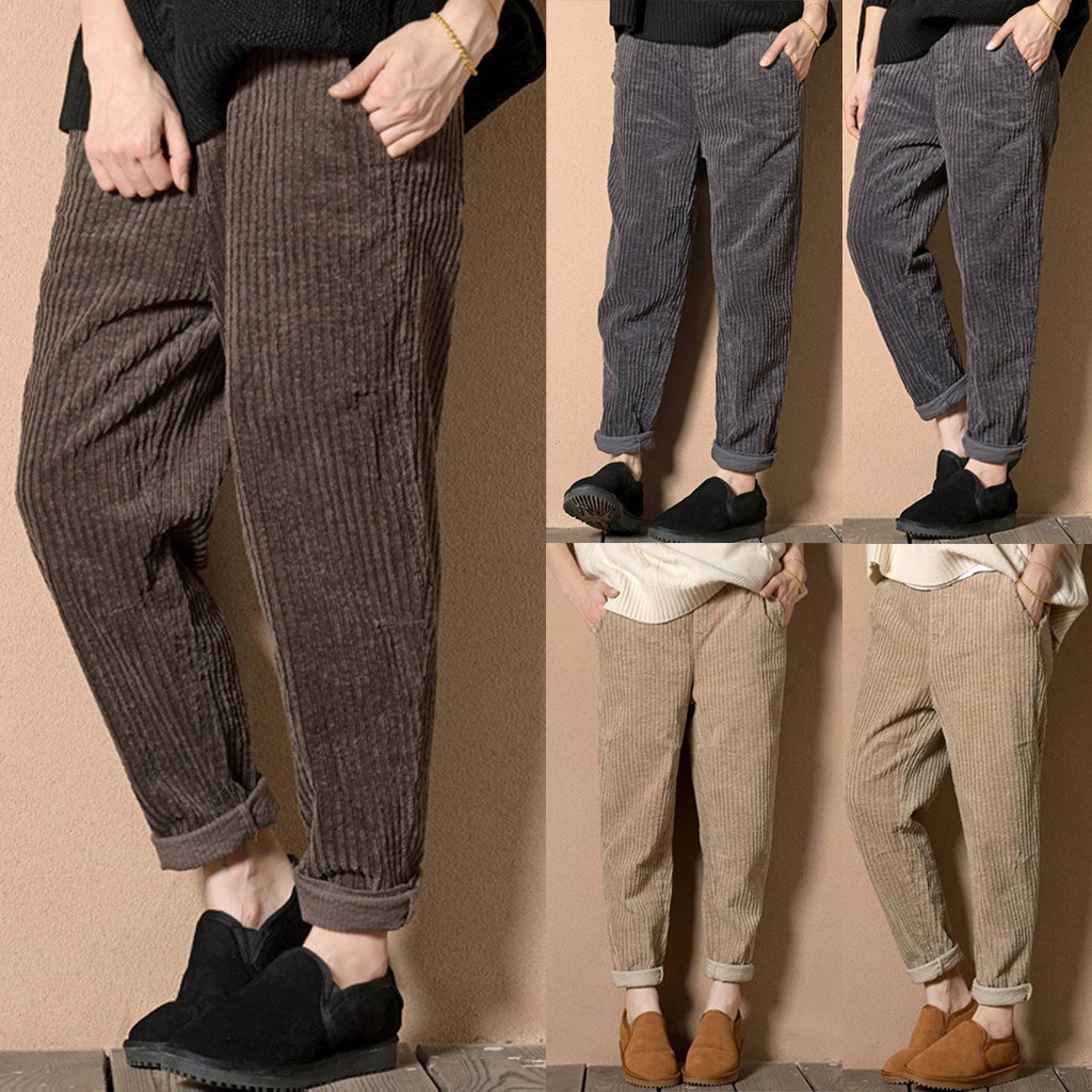 women's plus size corduroy pants