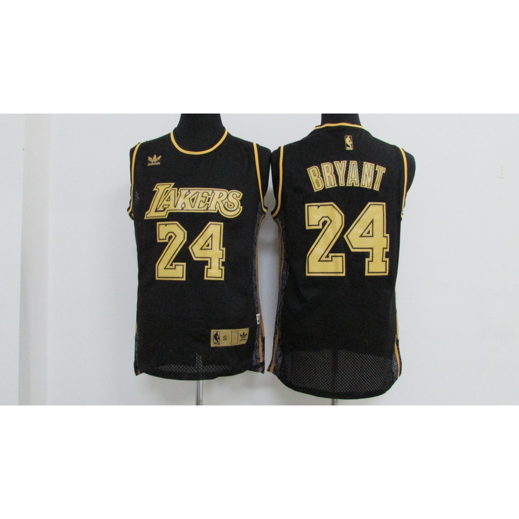 kobe bryant black and gold jersey