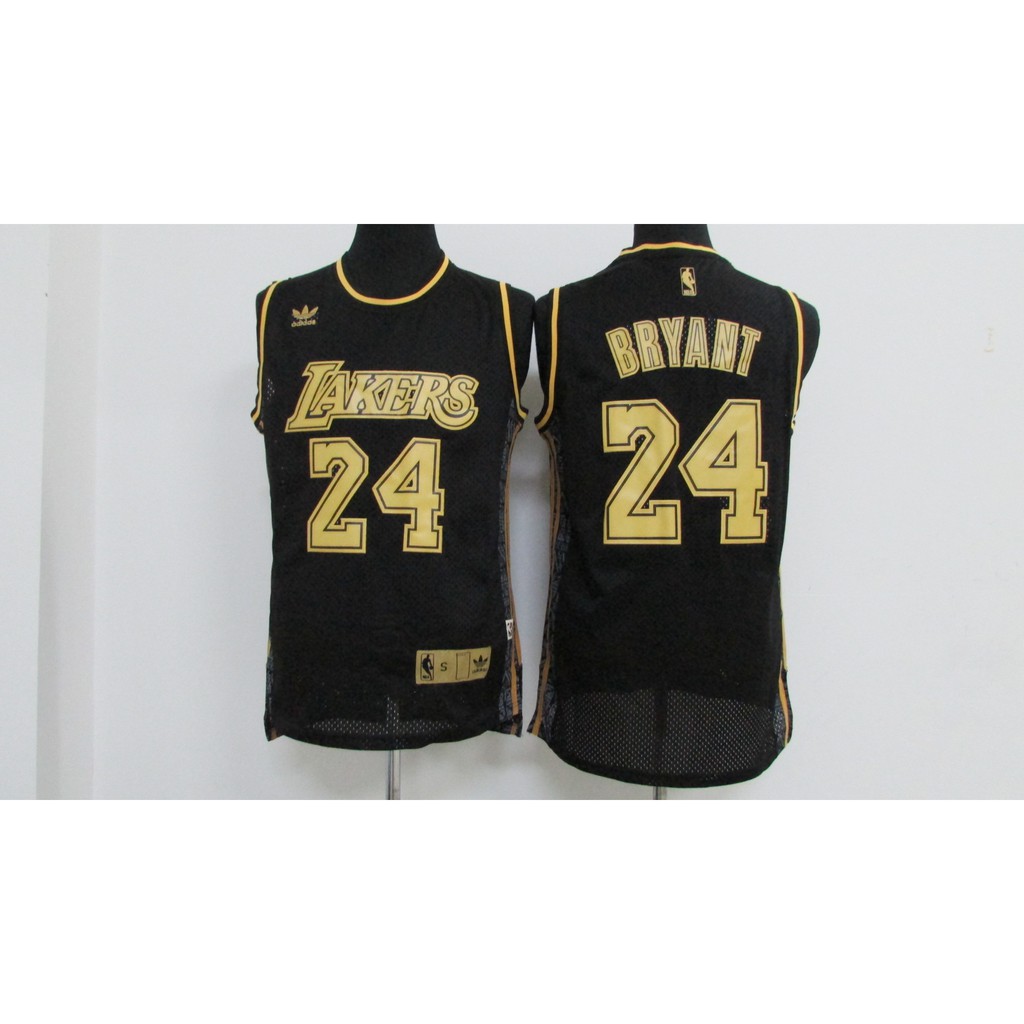 kobe black and gold jersey