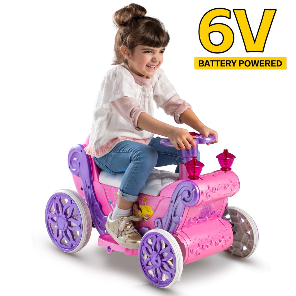 disney princess motorized carriage