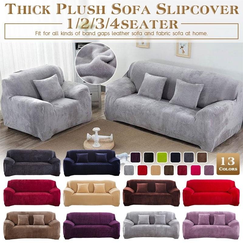 Non Slip Recliner Soft Couch Cover, Leather Sofa Cover Philippines