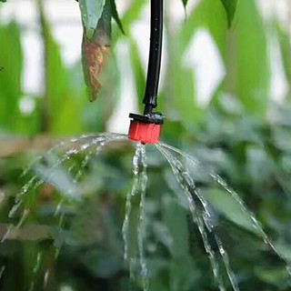 20Pcs 1/4 inch Barb Dripper Garden Irrigation Nozzle 8 Hole Adjustable Sprinkler #2