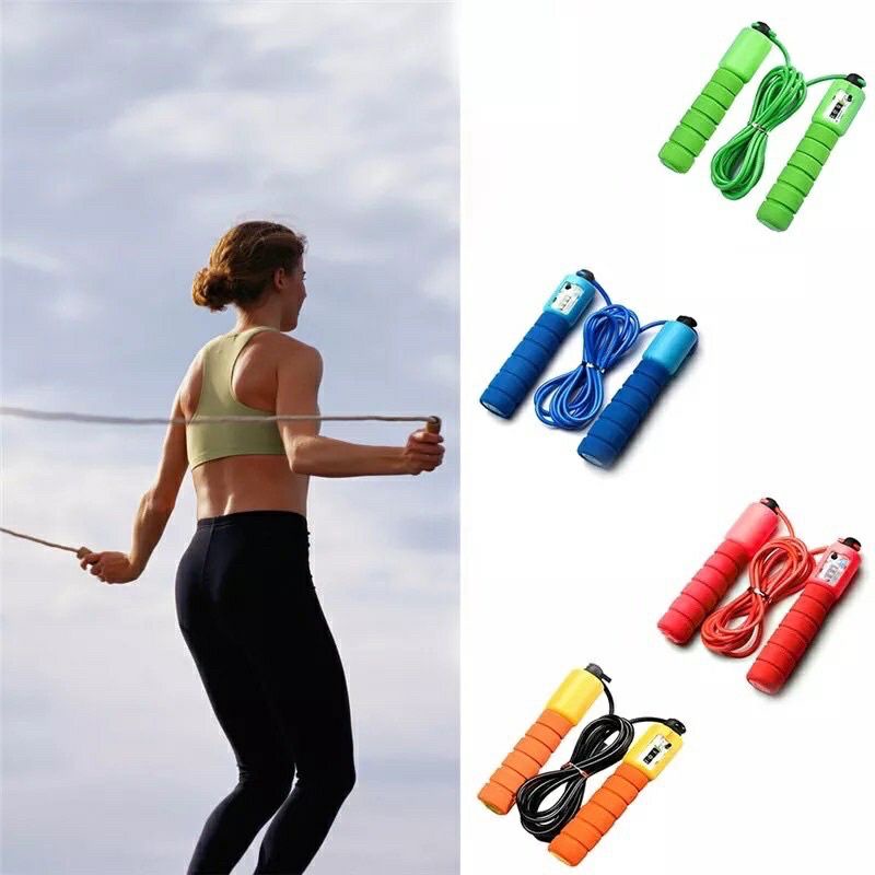 jump rope w/ counter skipping plastic rope - PFL Store