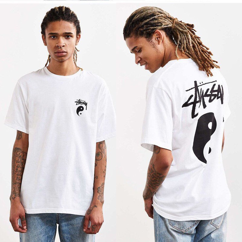 Stussy Yin Yang Tee Used Twice Shopee Philippines