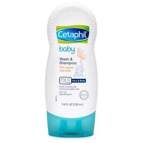 cetaphil baby bath and shampoo