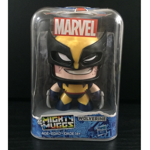 Wolverine Rare Marvel Mighty Muggs | Shopee Philippines