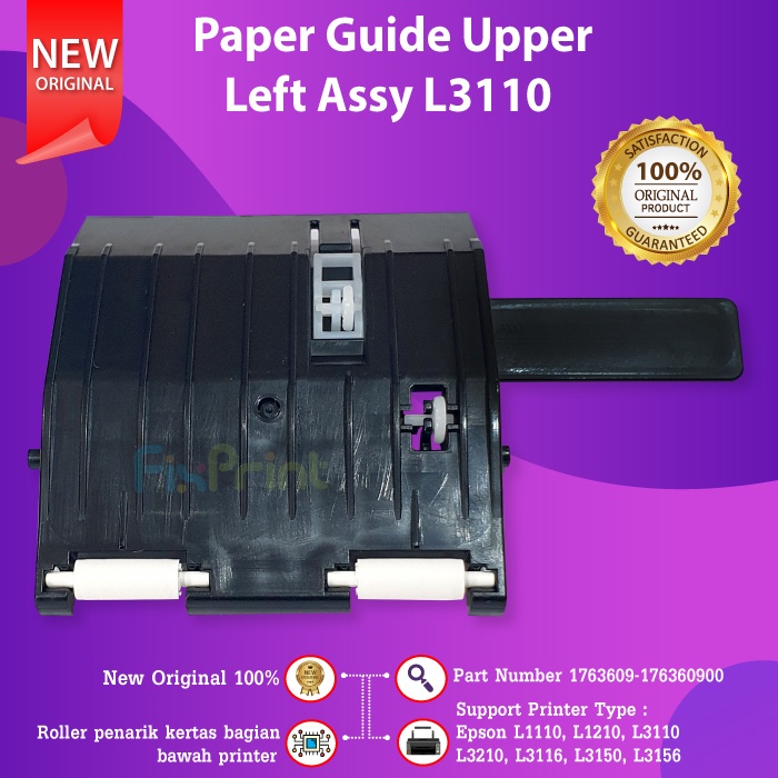 Paper Guide Upper Left Assy L3110 L3210 Paf Roller Printer Epson L1110 L1210 L3116 L3150 L3156 6940