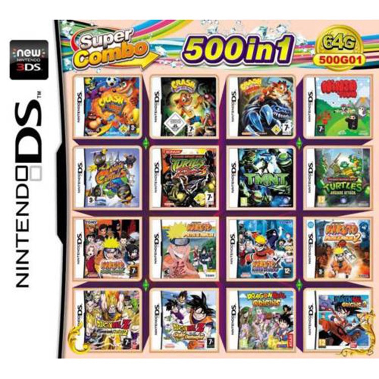 500 in 1 3ds
