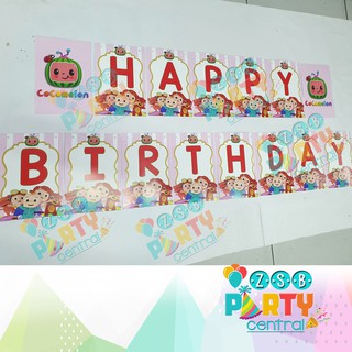 Cocomelon Birthday Banner | Shopee Philippines