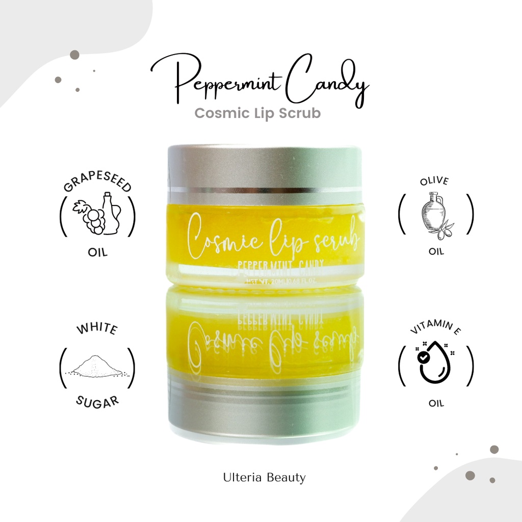 ULTERIA Cosmic Lip Scrub (Peppermint Candy) Shopee Philippines