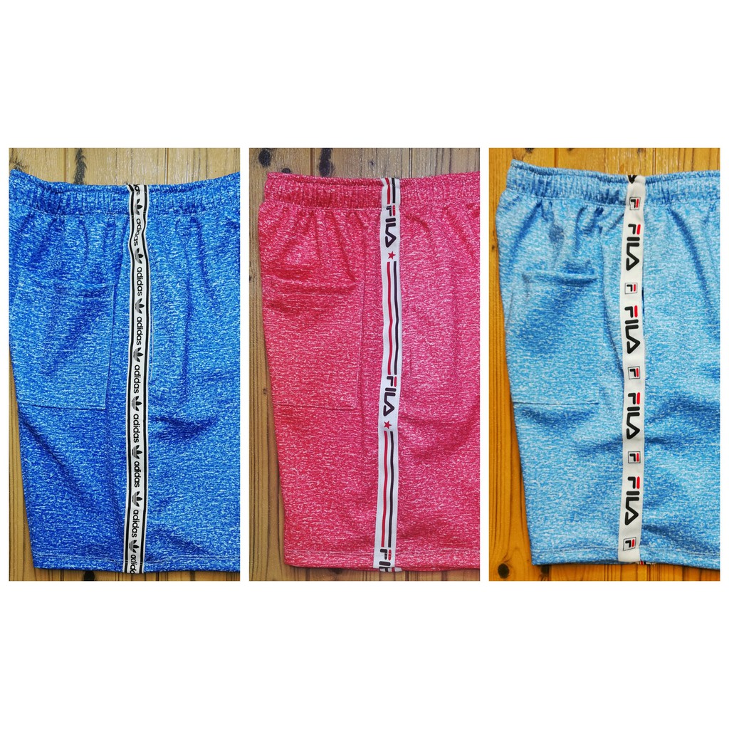 thick fila shorts