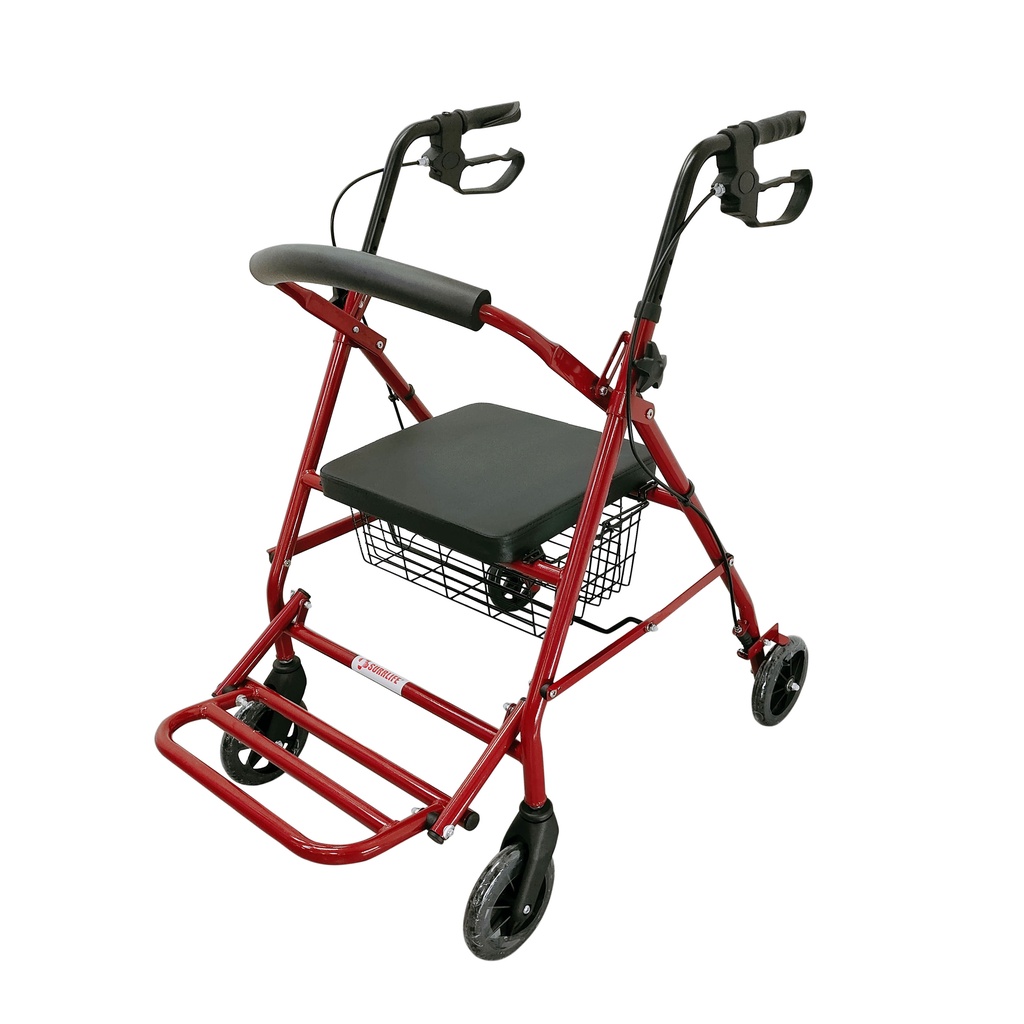 SURRLIFE ROLLATOR WITH FOOTREST, WITH WHEELS | Shopee Philippines