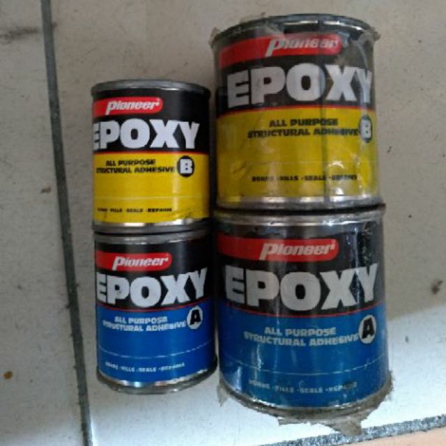 Pioneer All Purpose Epoxy A & B Epoxy 1/4 = 118ml Or 1/2 Pint = 235ml ...