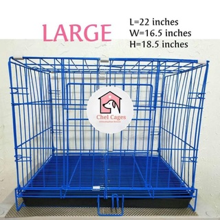 (LARGE)Collapsible Cage / Foldable / Dog / Cat  / Rabbit with FREE POOPTRAY