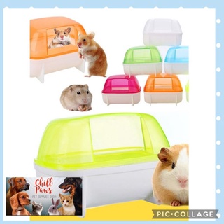 【CHILL PAWS PET】Hamster Pet Bath Tub , Hamster Bathroom