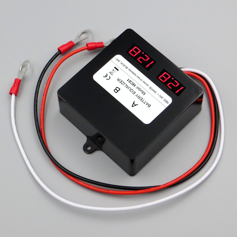 HC01 HA01 LED Display 12/24V HA01 Battery Voltage Equalizer Balancer ...