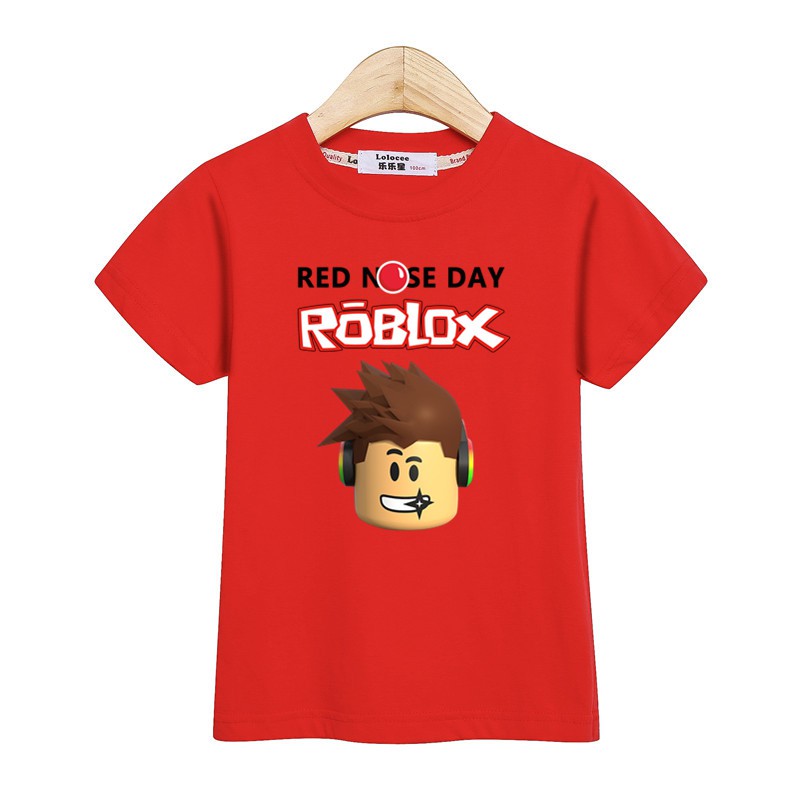 Kids Tops Boys Shirt Roblox T Shirt Full Cotton Boy Clothes Baby Child Tees - roblox t shirt children summer boys girls kids short sleeve t shirts roblox print tee tops baby costume