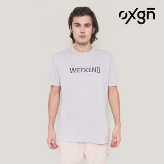 OXGN Weekend Easy Fit Graphic T-Shirt With Special Print For Men (Pale Lavender) #3