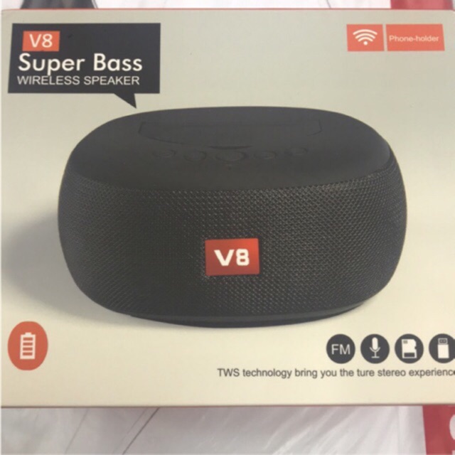 v8 super bass wireless speaker
