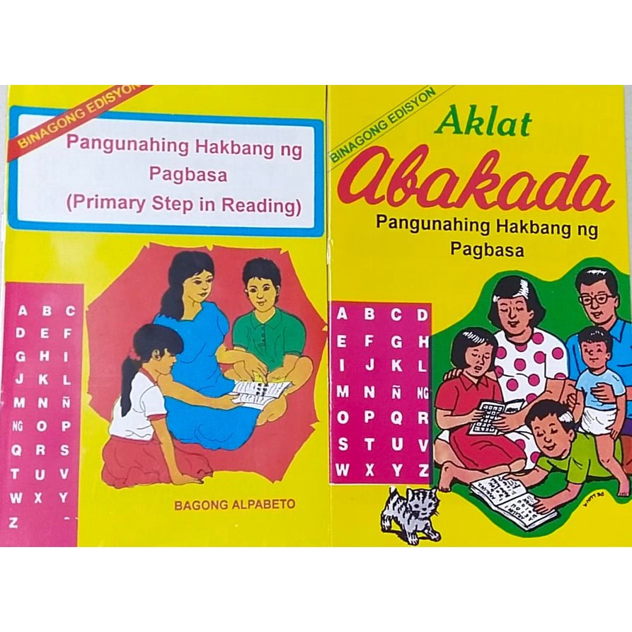 Aklat Abakada O Pangunahing Hakbang Sa Pagbasa Thin Manipis Pages