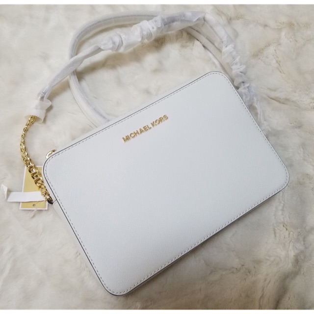 mk white crossbody