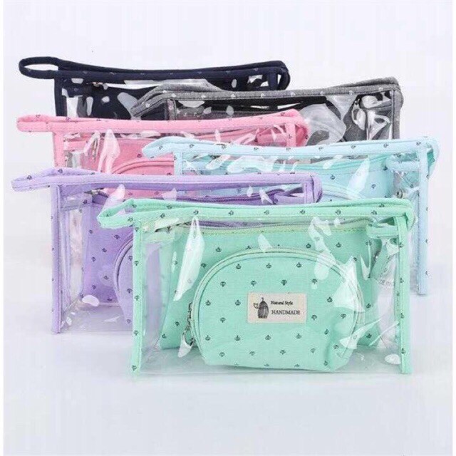 clear pouch for purse