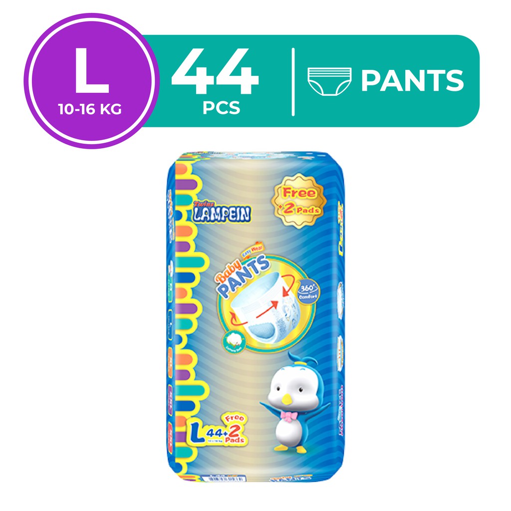 Lampein PANTS Jumbo Pack Large 44pcs Shopee Philippines