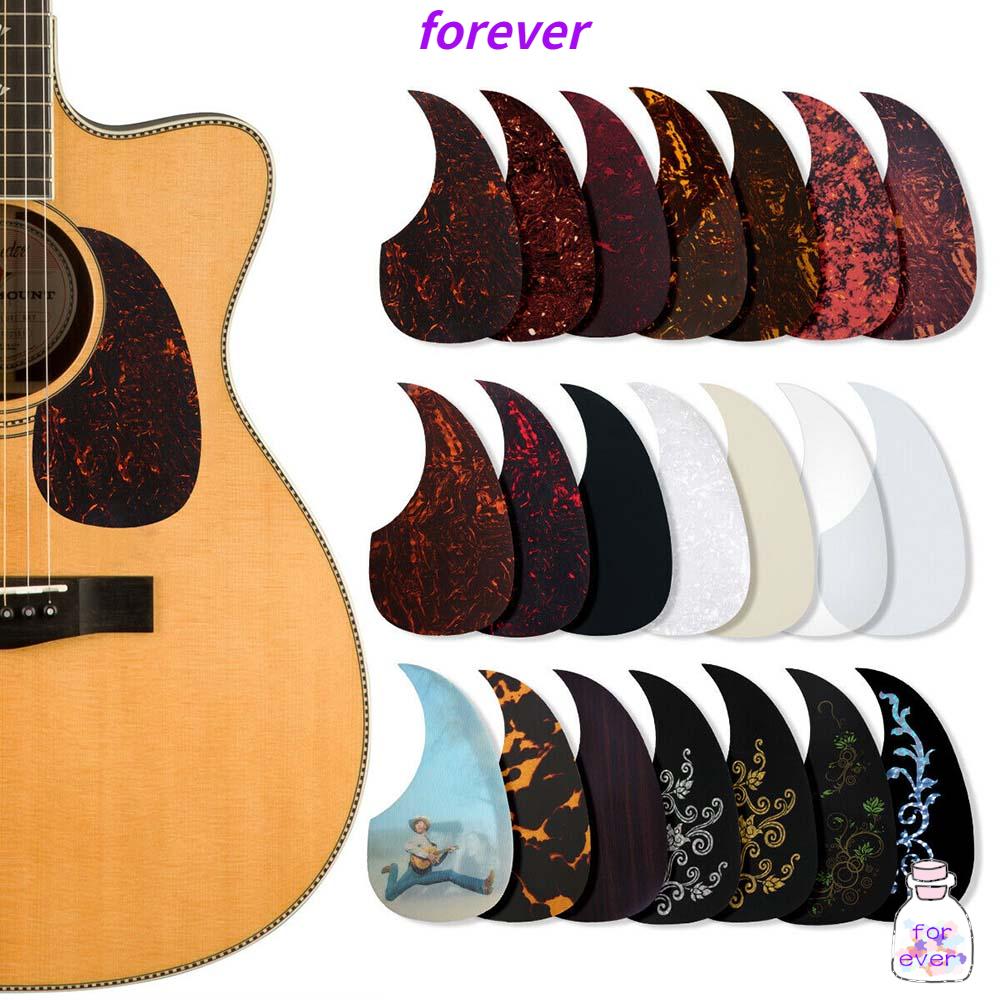 ROSENICE Acoustic Guitar Pickguard Sticker Red 