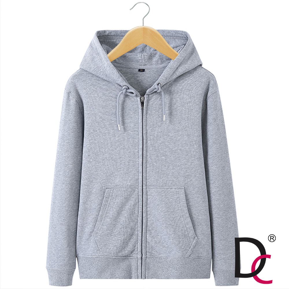 grey hoodie jacket women's