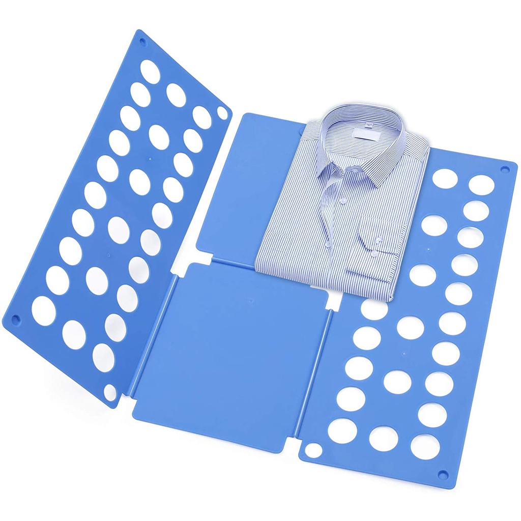 SU Useful Folding Board Laundry Folder Durable Plastic Clothes Folder