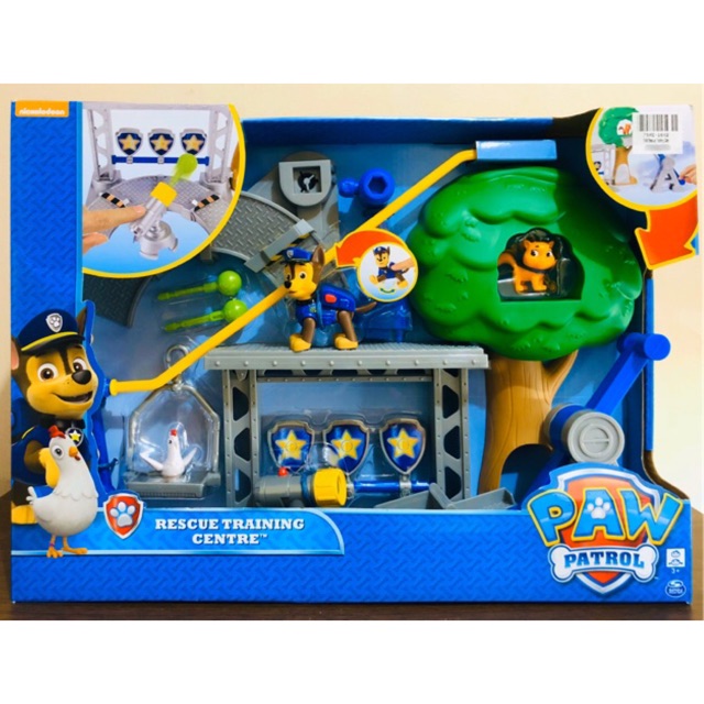 paw patrol chase training center