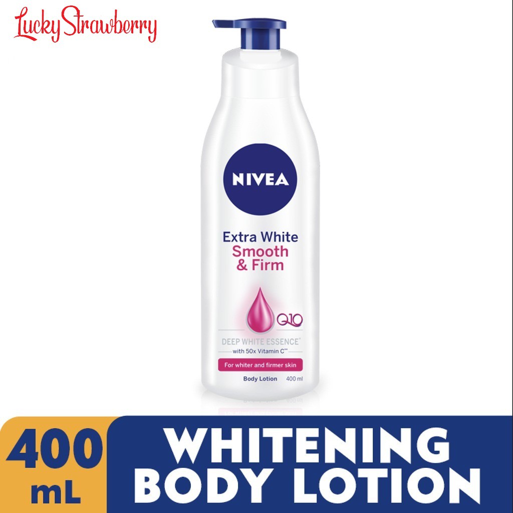 Nivea Extra White Smooth And Firm Body Lotion 400 Ml Shopee Philippines