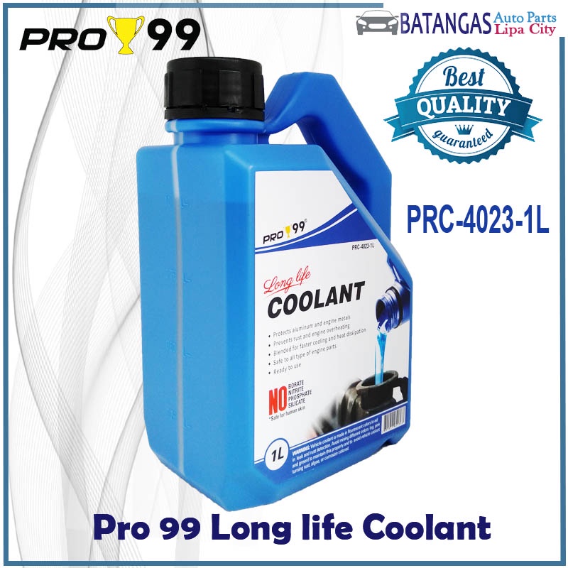 PRO 99 LONG LIFE COOLANT BLUE 1L PRC-4023-1L | Shopee Philippines